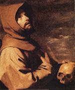 Francisco de Zurbaran The Ecstacy of St Francis oil painting on canvas